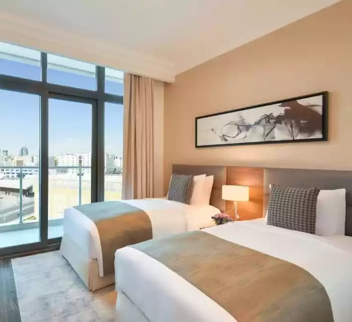 Residencial Listo Propiedad 2 + habitaciones de servicio F / F Dúplex  alquiler en al-sad , Doha #21192 - 1  image 