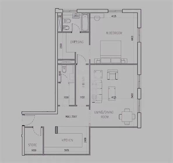 yerleşim Plan Dışı 1 yatak odası F/F Apartman  satılık içinde Al Sadd , Doha #21199 - 1  image 