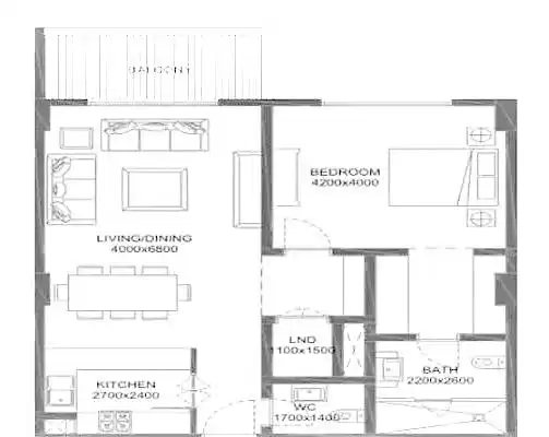 Residencial Off Plan 1 dormitorio F / F Apartamento  venta en al-sad , Doha #21209 - 1  image 