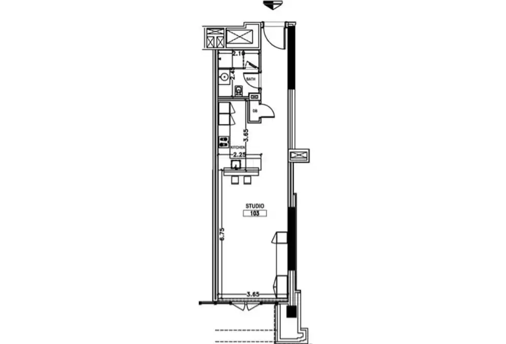 Karışık kullanım Plan Dışı Stüdyo S/F Apartman  satılık içinde Al Sadd , Doha #21296 - 1  image 