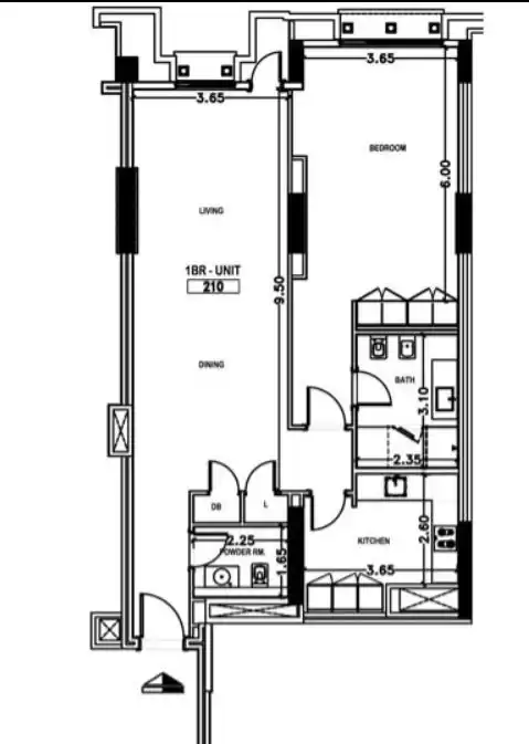 سكني على الخريطة 1 غرفة  نصف مفروش شقق فندقية  للبيع في السد , الدوحة #21309 - 1  صورة 