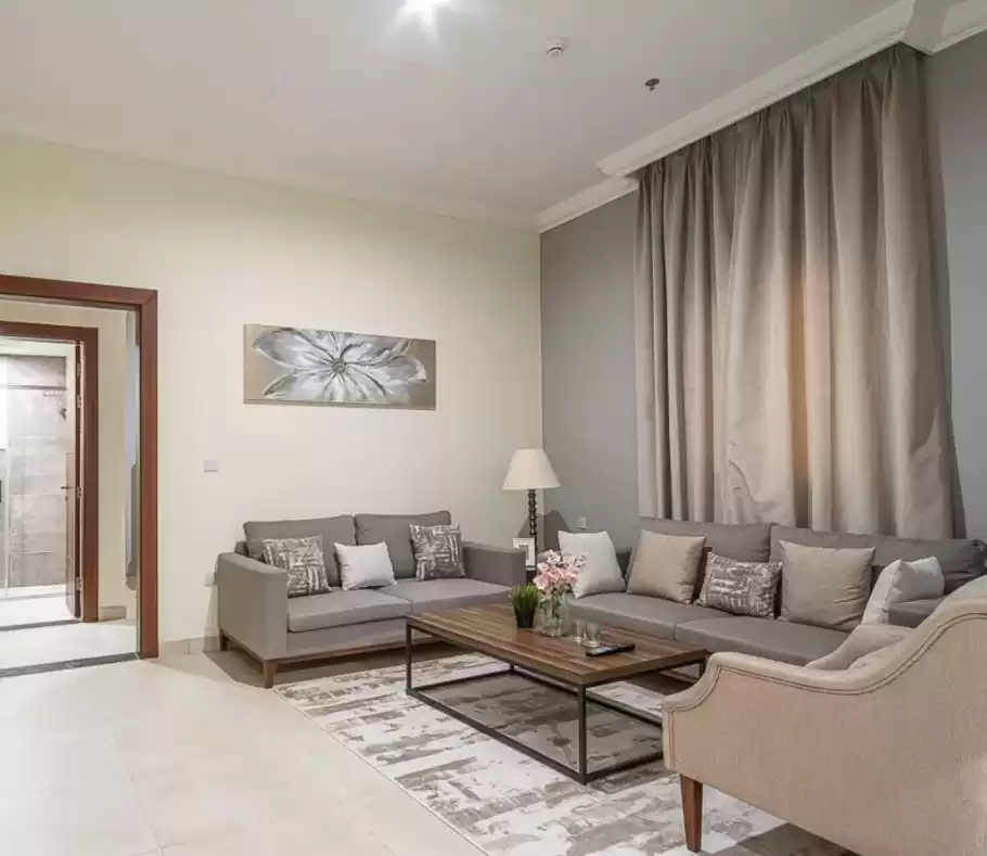 Mixte Utilisé Propriété prête 1 chambre F / F Appartements d'hôtel  a louer au Al-Sadd , Doha #21326 - 1  image 