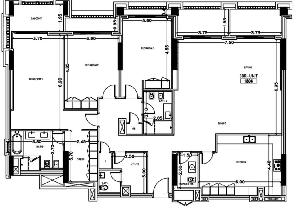 yerleşim Plan Dışı 3 yatak odası S/F dubleks  satılık içinde Al Sadd , Doha #21332 - 1  image 