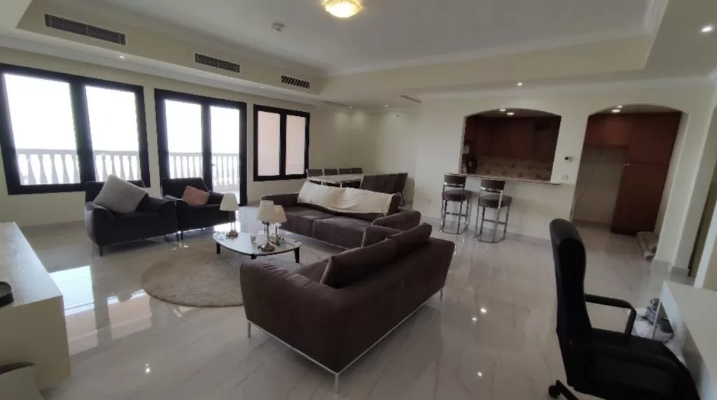 Mixed Use Ready Property 3 Bedrooms S/F Duplex  for sale in The-Pearl-Qatar , Doha-Qatar #21477 - 1  image 