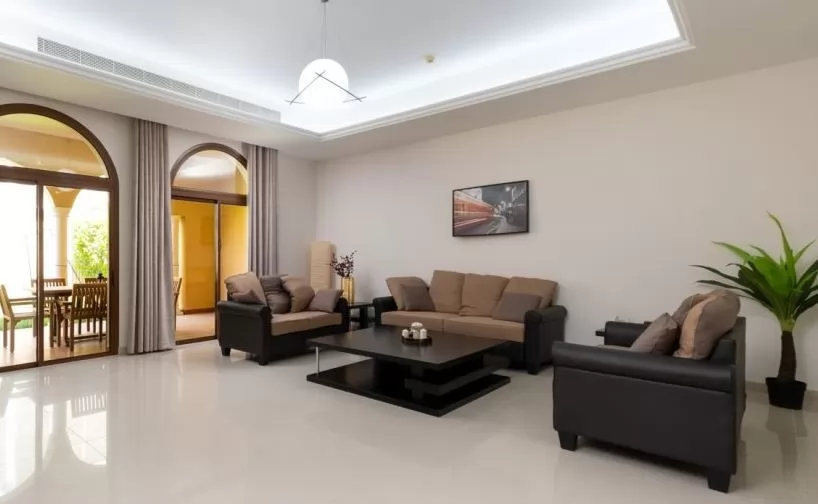 Residential Ready Property 4+maid Bedrooms F/F Villa in Compound  for rent in Al-Messila , Doha-Qatar #21565 - 1  image 