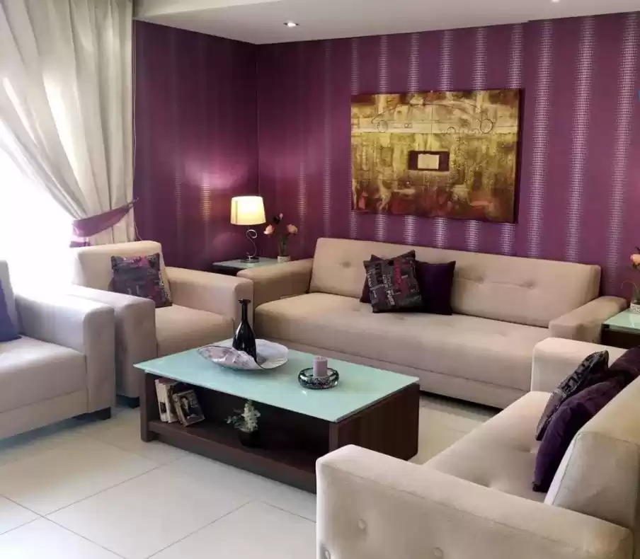 yerleşim Hazır Mülk 2 yatak odası F/F Apartman  kiralık içinde Al Sadd , Doha #21656 - 1  image 