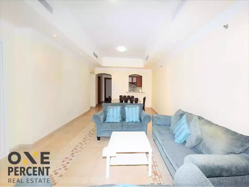 Residential Ready Property 2 Bedrooms F/F Apartment  for rent in Al Sadd , Doha #21722 - 1  image 