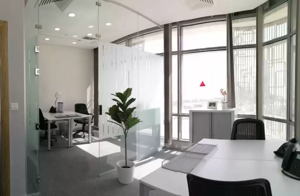 Commercial Ready Property F/F Office  for rent in Al Sadd , Doha #21752 - 1  image 