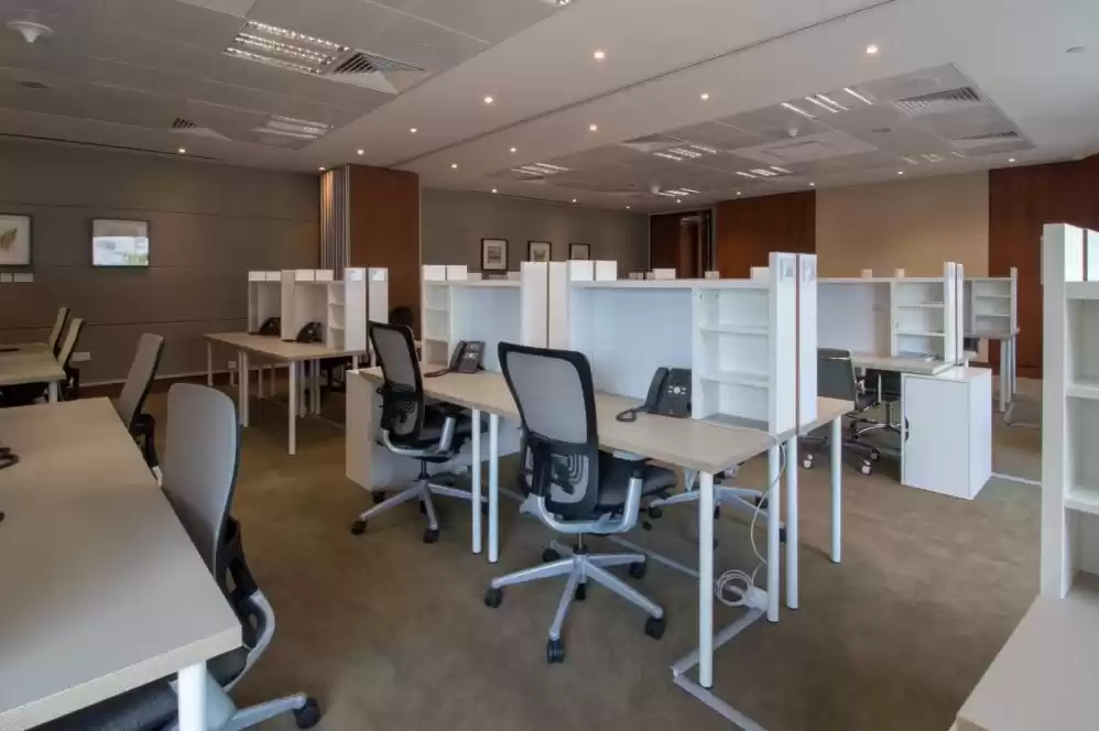 Commercial Ready Property F/F Office  for rent in Al Sadd , Doha #21758 - 1  image 