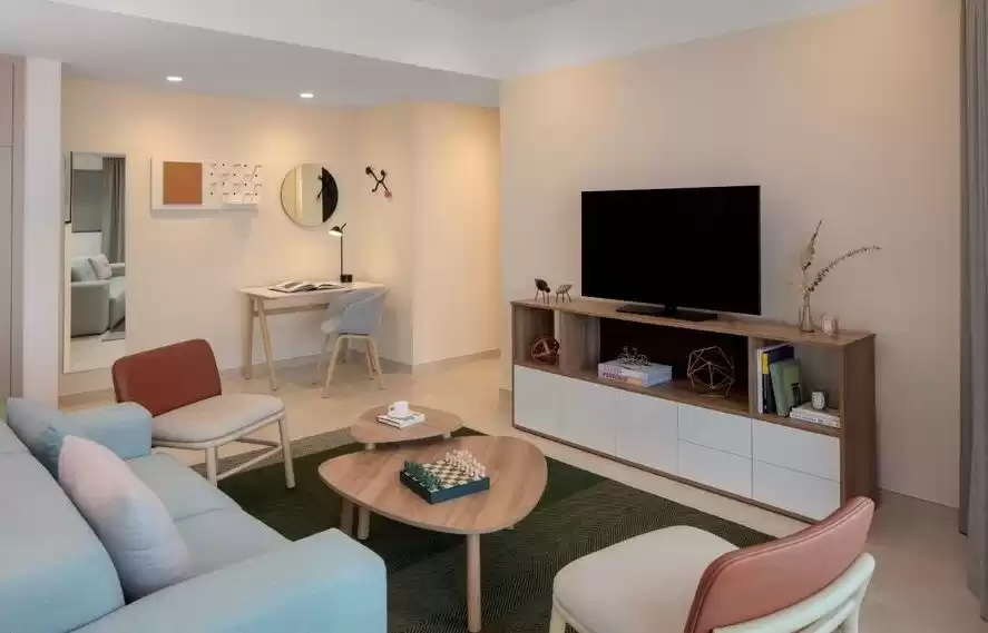 Жилой Готовая недвижимость 2 спальни С/Ж Квартира  в аренду в Дубай #22208 - 1  image 