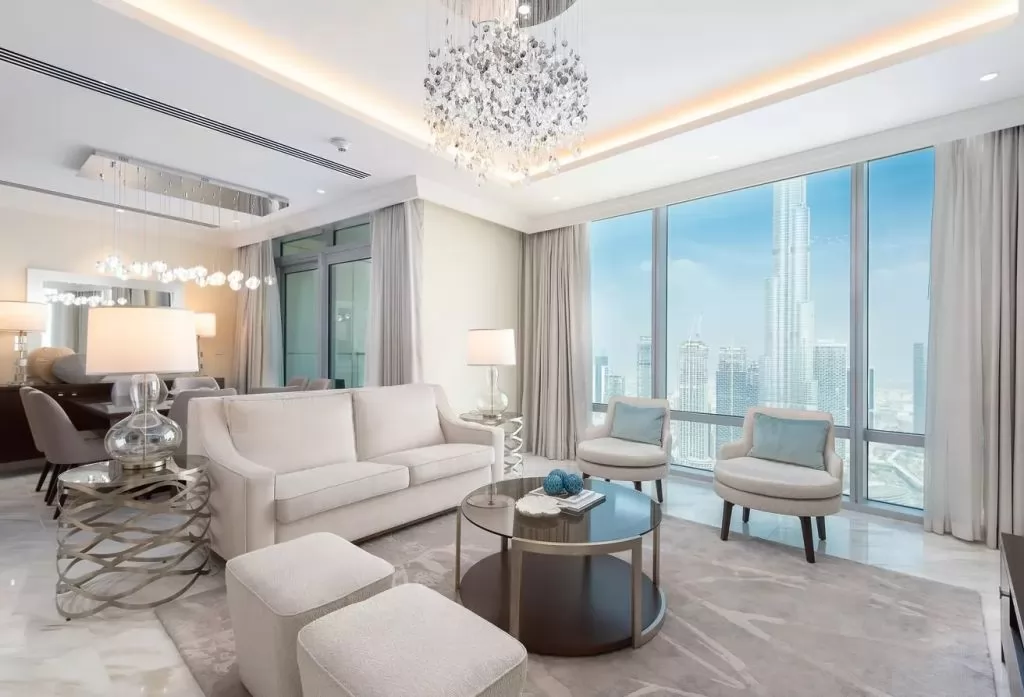 yerleşim Hazır Mülk 3 yatak odası F/F Apartman  kiralık içinde Dubai #22219 - 1  image 