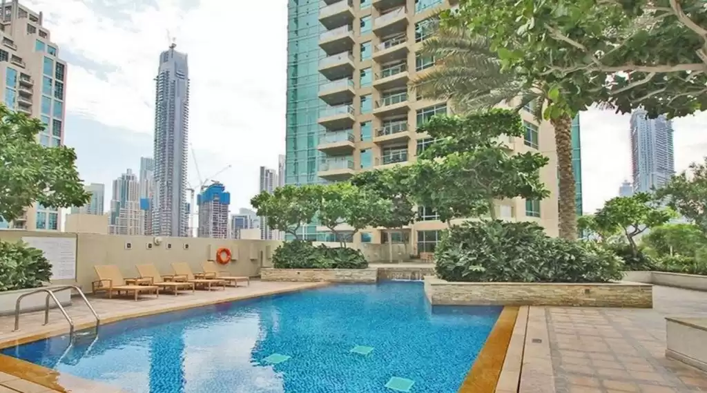 Résidentiel Propriété prête 1 chambre F / F Appartement  a louer au Dubai #22267 - 1  image 