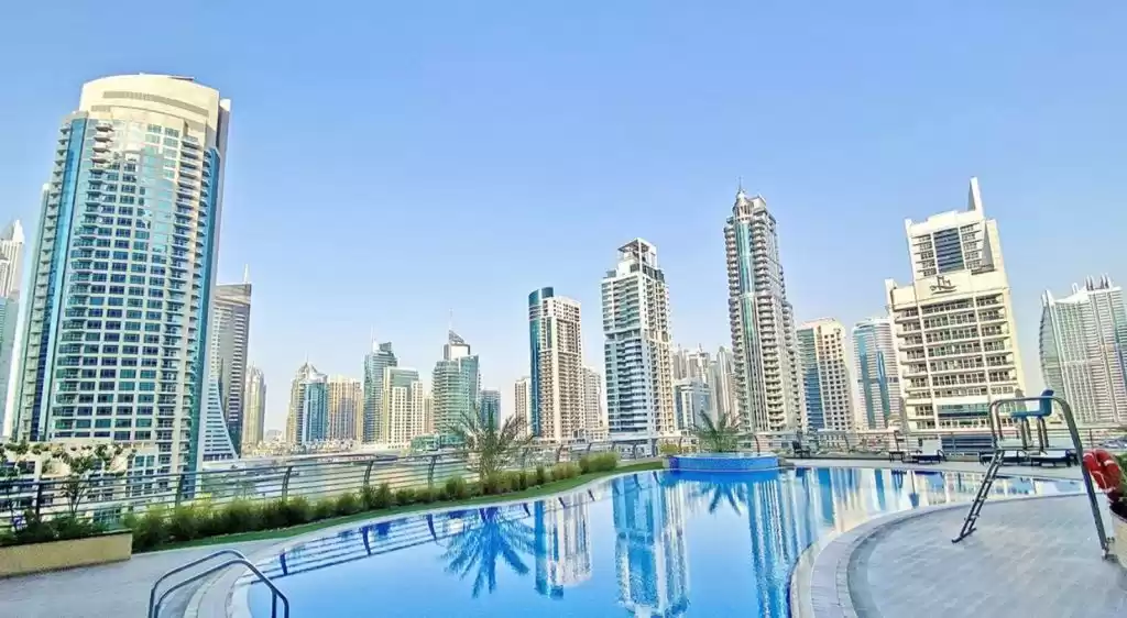 Wohn Klaar eigendom 1 Schlafzimmer U/F Wohnung  zu vermieten in Dubai #22344 - 1  image 