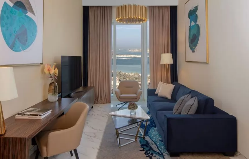 Жилой Готовая недвижимость 1 спальня С/Ж Квартира  в аренду в Дубай #22363 - 2  image 