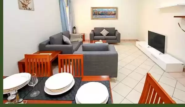 yerleşim Hazır Mülk 3 yatak odası S/F Apartman  kiralık içinde Doha #22550 - 1  image 