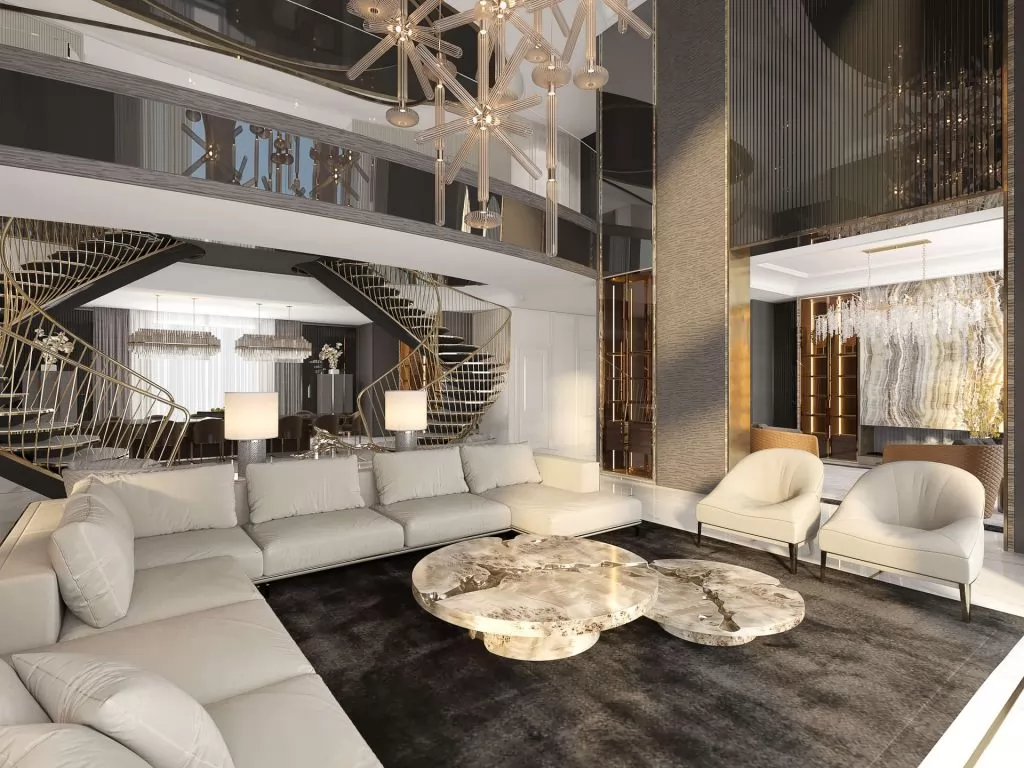 Résidentiel Propriété prête 5 chambres F / F Penthouse  à vendre au Dubai #22646 - 1  image 