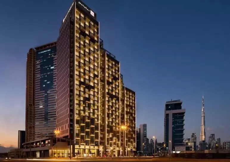 سكني عقار جاهز 1 غرفة  نصف مفروش شقق فندقية  للإيجار في دبي #22718 - 1  صورة 