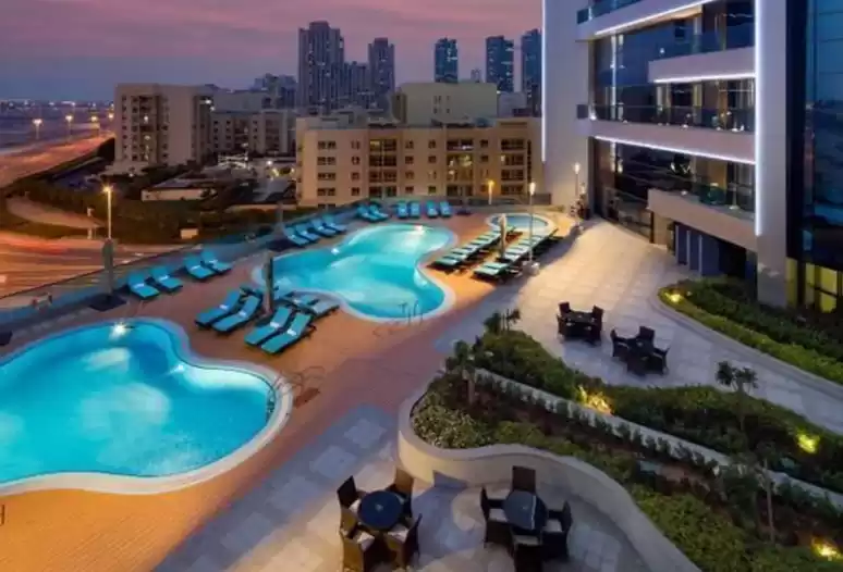 Résidentiel Propriété prête Studio F / F Appartements d'hôtel  a louer au Dubai #22723 - 1  image 