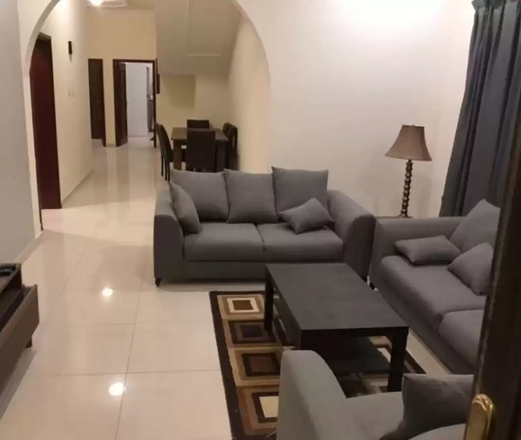 Residencial Listo Propiedad 3 dormitorios F / F Apartamento  alquiler en al-sad , Doha #22741 - 1  image 