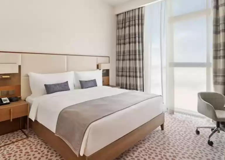 Gemischte Benutzung Klaar eigendom 1 Schlafzimmer S/F Hotelwohnungen  zu vermieten in Dubai #22747 - 1  image 