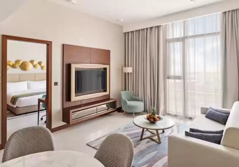 Wohn Klaar eigendom 1 Schlafzimmer F/F Hotelwohnungen  zu vermieten in Dubai #22752 - 1  image 