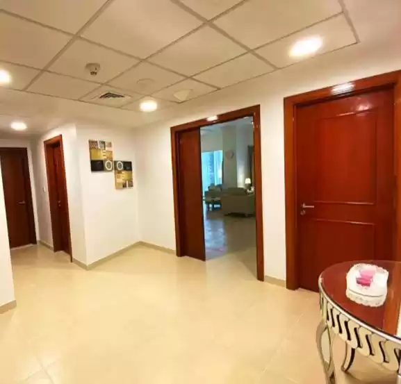 Wohn Klaar eigendom 3 + Magd Schlafzimmer F/F Wohnung  zu vermieten in Al Sadd , Doha #22786 - 1  image 