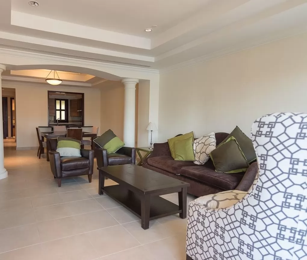 Residential Ready Property 2 Bedrooms F/F Apartment  for rent in Al Sadd , Doha #22799 - 1  image 