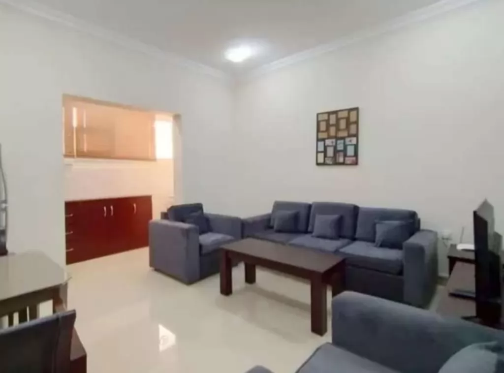 Residential Ready Property 1 Bedroom F/F Apartment  for rent in Doha-Qatar #22806 - 1  image 