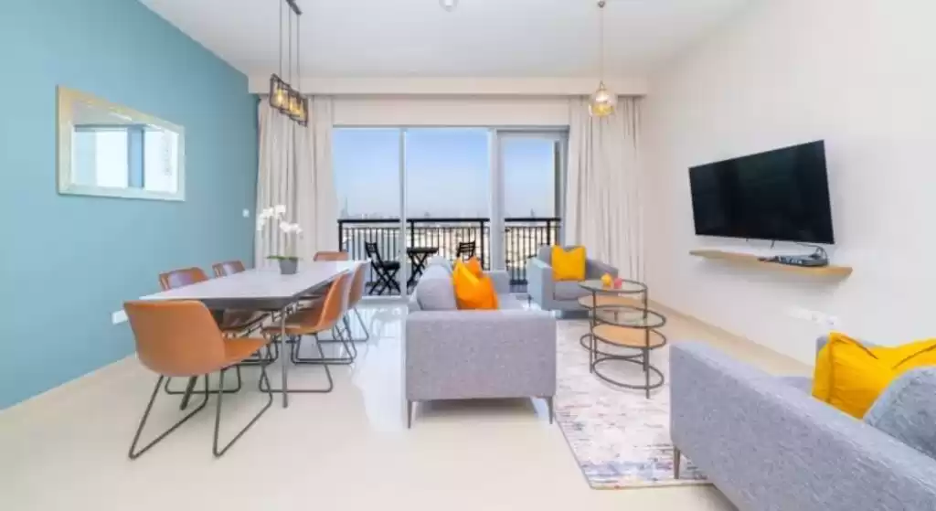 Wohn Klaar eigendom 3 + Magd Schlafzimmer F/F Wohnung  zu vermieten in Dubai #22934 - 1  image 