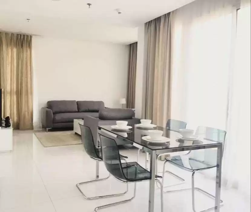 Residential Ready Property 3 Bedrooms F/F Apartment  for rent in Kuwait #22953 - 1  image 