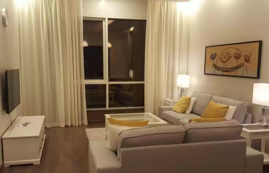 Residential Ready Property 1 Bedroom F/F Apartment  for rent in Kuwait #22995 - 1  image 