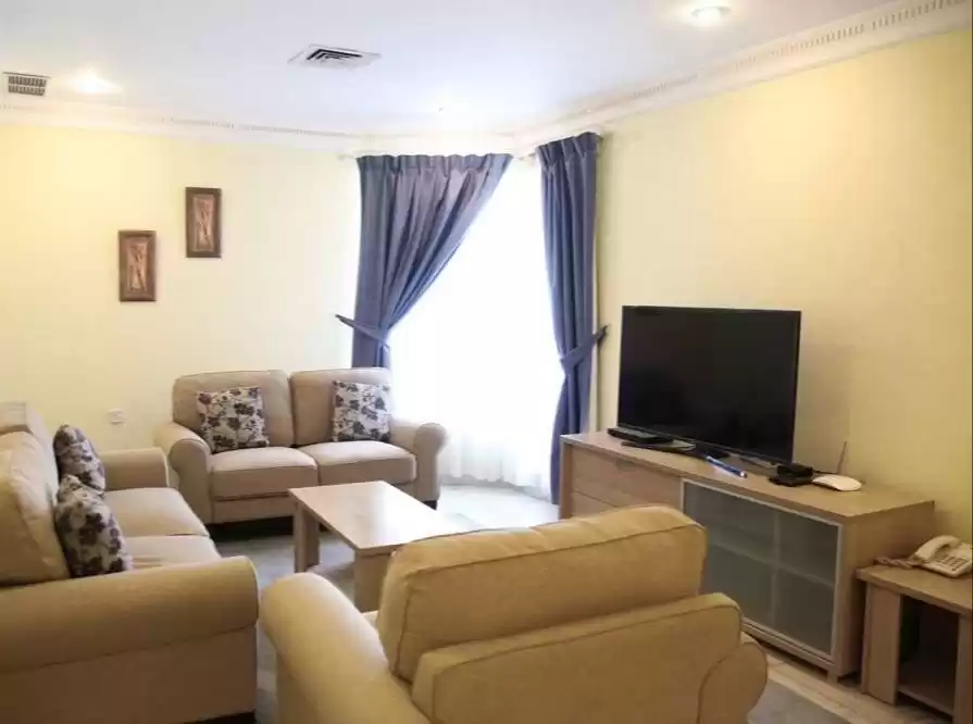 Residential Ready Property 2 Bedrooms F/F Apartment  for rent in Kuwait #22996 - 1  image 