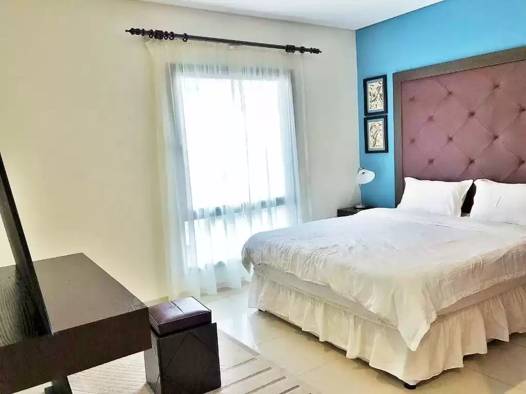 Residential Ready Property 1 Bedroom F/F Apartment  for rent in Kuwait #23001 - 1  image 