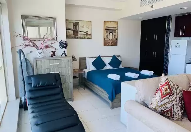 yerleşim Hazır Mülk 1 yatak odası F/F Apartman  kiralık içinde Dubai #23209 - 1  image 