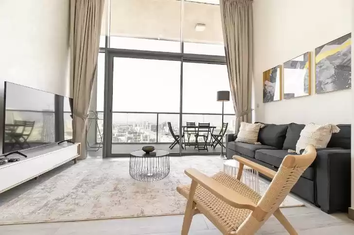 Résidentiel Propriété prête 2 chambres F / F Appartements d'hôtel  a louer au Dubai #23295 - 1  image 