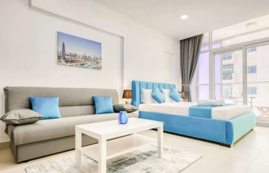 Wohn Klaar eigendom 2 Schlafzimmer F/F Wohnung  zu vermieten in Dubai #23313 - 1  image 