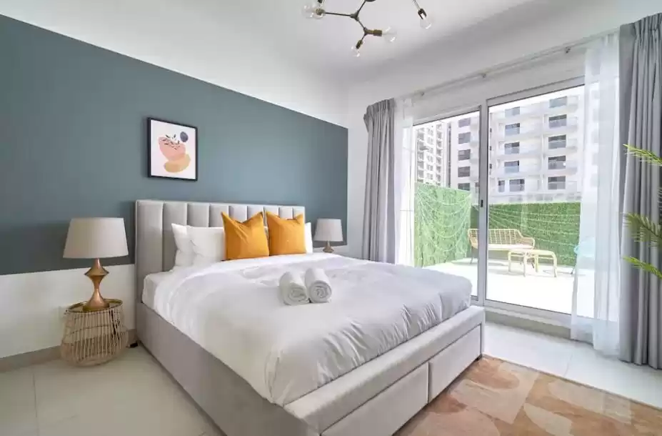 Résidentiel Propriété prête 2 chambres F / F Appartement  a louer au Dubai #23392 - 1  image 