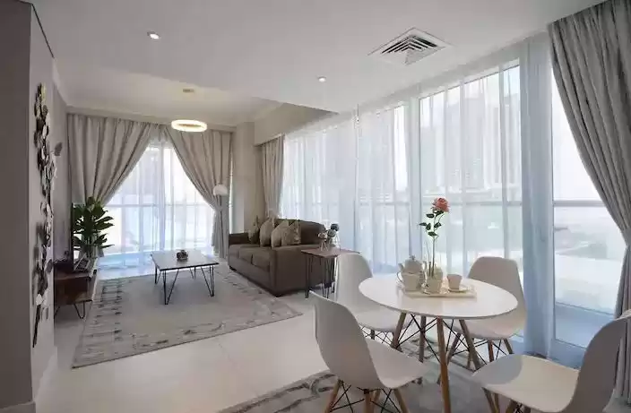 Résidentiel Propriété prête 1 chambre F / F Appartement  a louer au Dubai #23393 - 1  image 