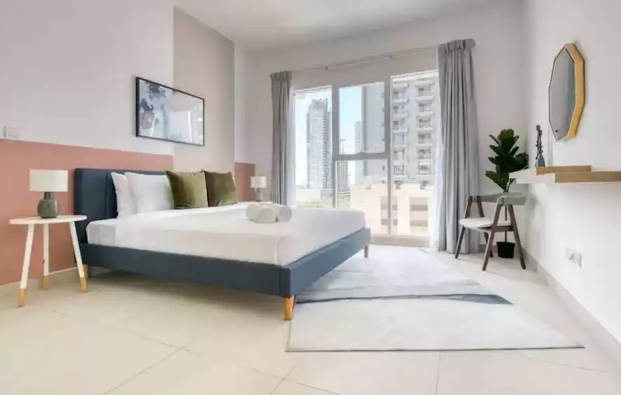 yerleşim Hazır Mülk 1 yatak odası F/F Apartman  kiralık içinde Dubai #23401 - 1  image 
