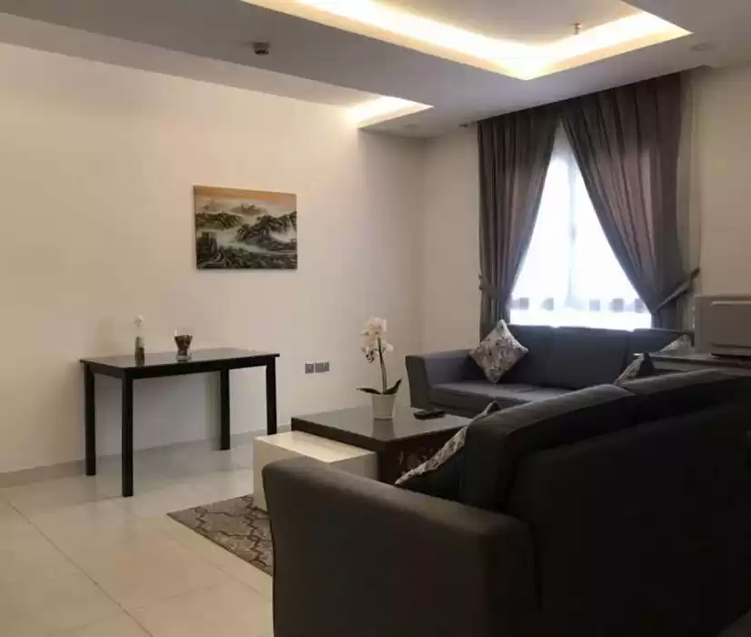 Residential Ready Property 1 Bedroom F/F Apartment  for rent in Kuwait #23409 - 1  image 