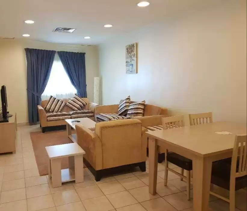 Residential Ready Property 2 Bedrooms F/F Apartment  for rent in Kuwait #23601 - 1  image 