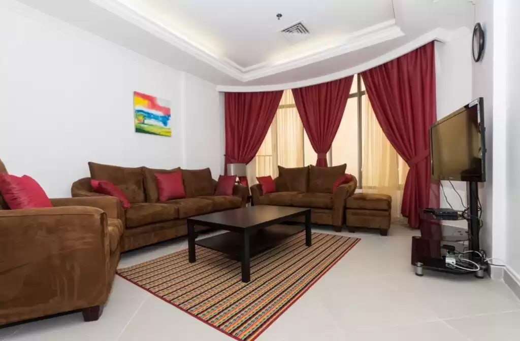 住宅 就绪物业 2 间卧室 楼/楼 公寓  出租 在 科威特 #23646 - 1  image 