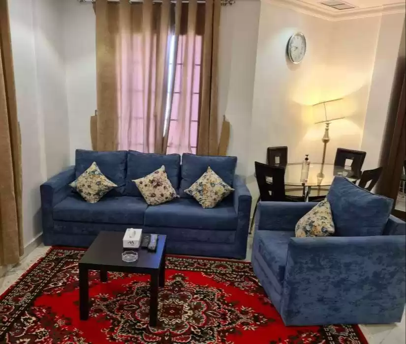 Residential Ready Property 2 Bedrooms F/F Apartment  for rent in Kuwait #23662 - 1  image 