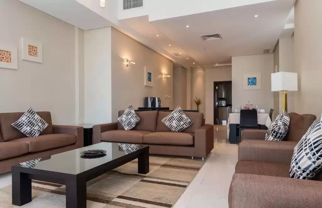 Residencial Listo Propiedad 3 dormitorios F / F Apartamento  alquiler en Kuwait #23667 - 1  image 