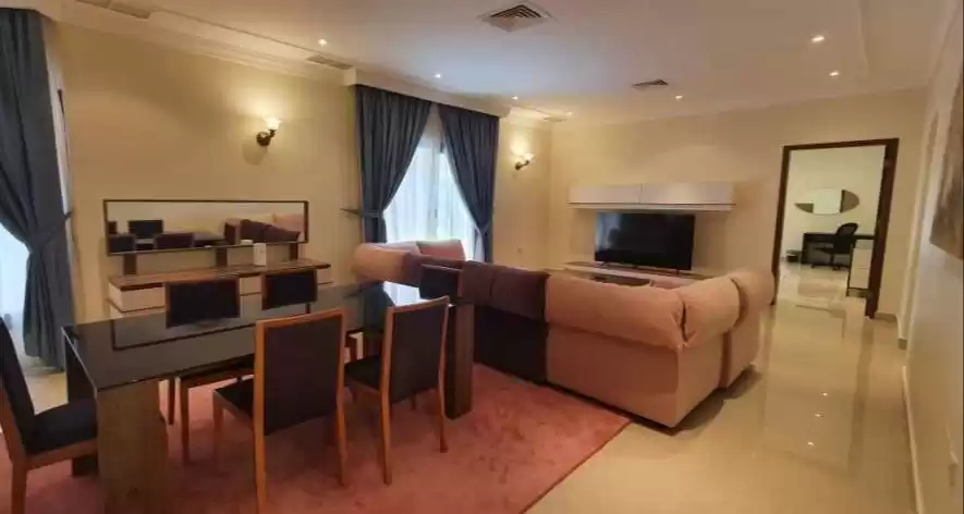 Residential Ready Property 3 Bedrooms F/F Apartment  for rent in Kuwait #23704 - 1  image 