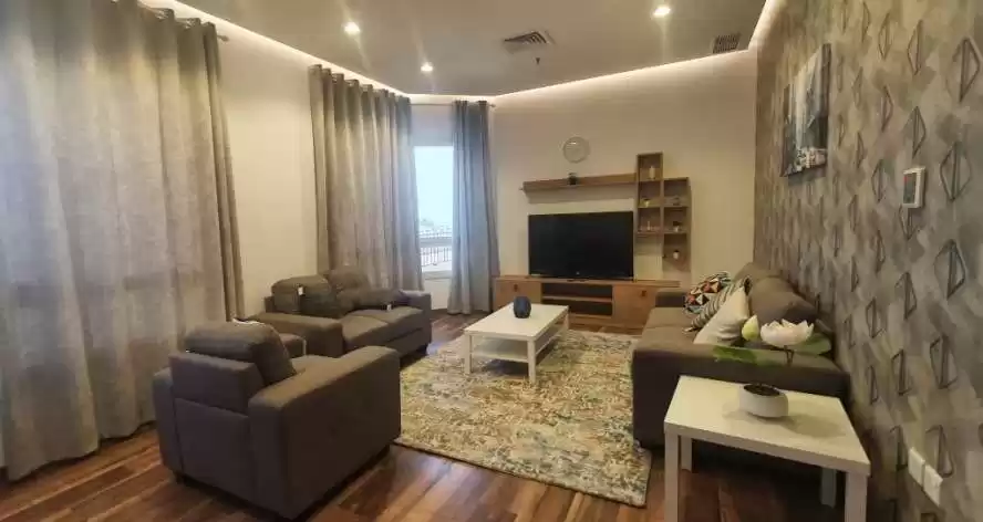 Residential Ready Property 1 Bedroom F/F Apartment  for rent in Kuwait #23705 - 1  image 