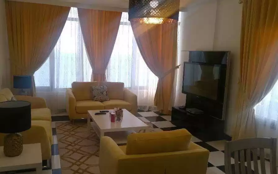 Residential Ready Property 3 Bedrooms F/F Apartment  for rent in Kuwait #23712 - 1  image 