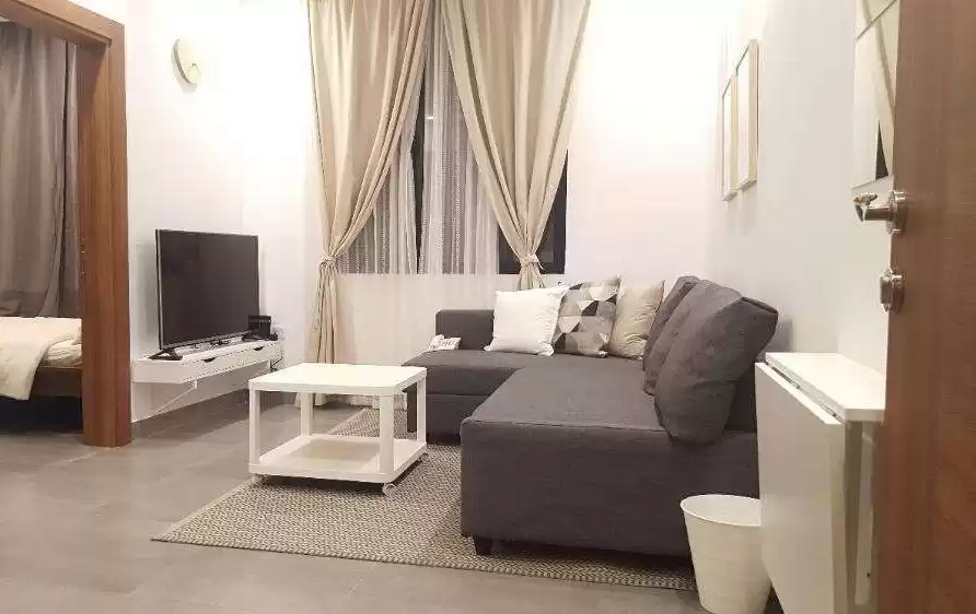 Residential Ready Property 1 Bedroom F/F Apartment  for rent in Kuwait #23715 - 1  image 