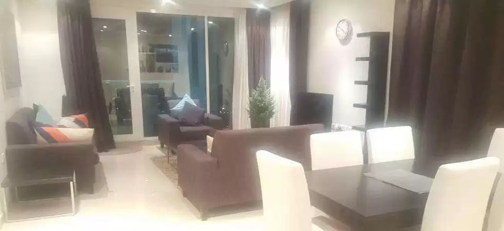 Residential Ready Property 2 Bedrooms F/F Apartment  for rent in Kuwait #23719 - 1  image 
