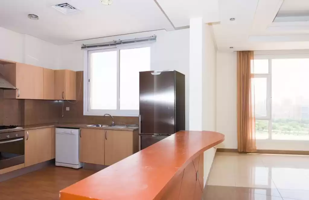 Residential Ready Property 2 Bedrooms U/F Apartment  for rent in Kuwait #23776 - 1  image 